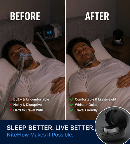 NiteFlow- Eliminates Snoring & Sleep Apnea