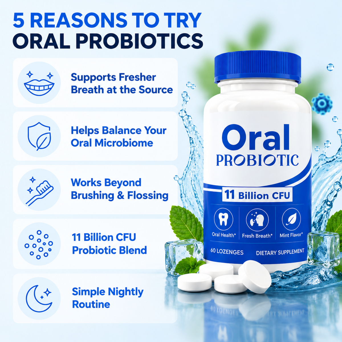 Breath Bio – Oral Probiotic.